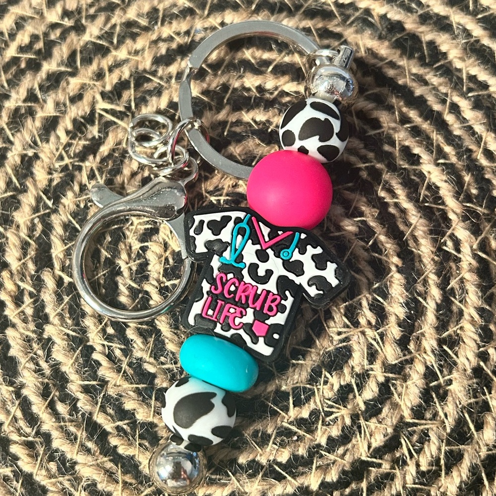 Scrub Life Keychain